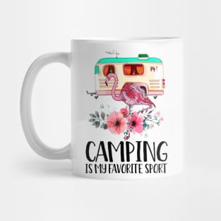 Camping Is My Favorite Sport Mug